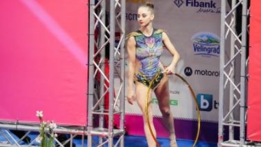Третият ден на Световната купа по художествена гимнастика в София